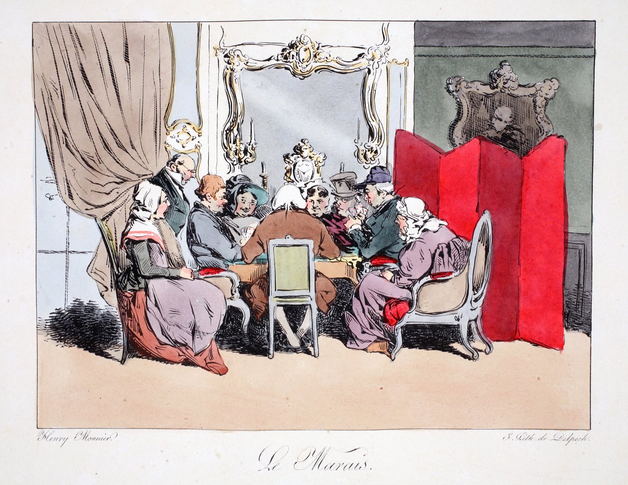 Le Marais, illustrazione da 