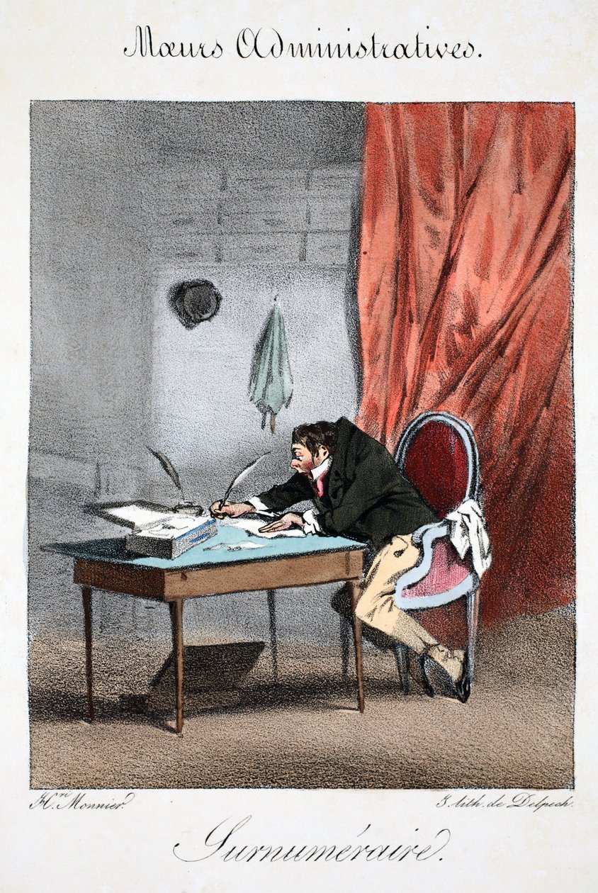 Surnuméraire, illustrazione da 