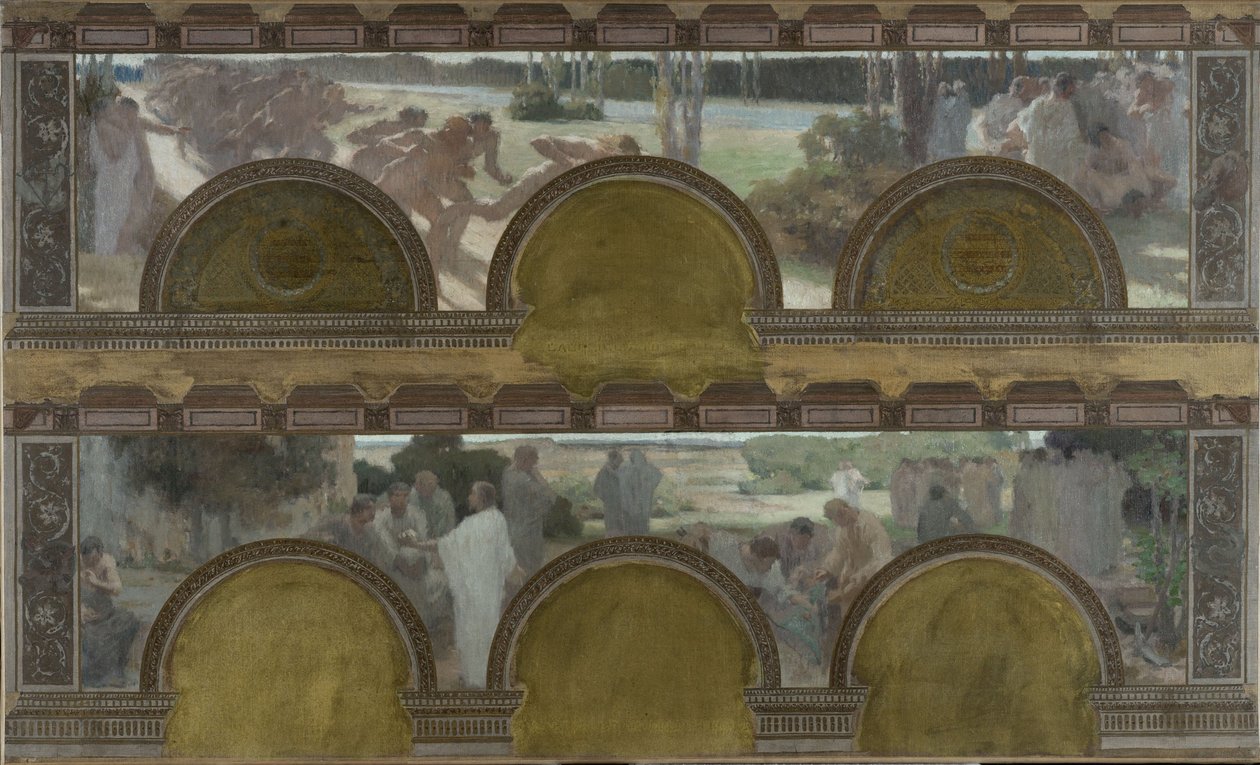 Schizzo per il salone d