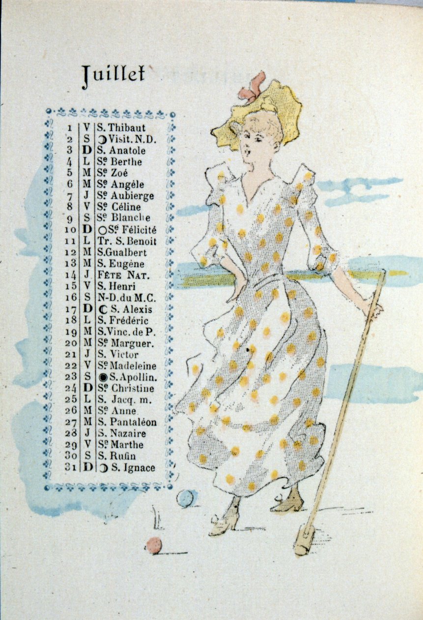 Luglio da Henri Boutet