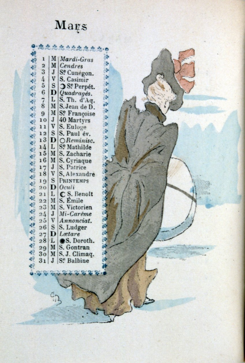 Marzo da Henri Boutet