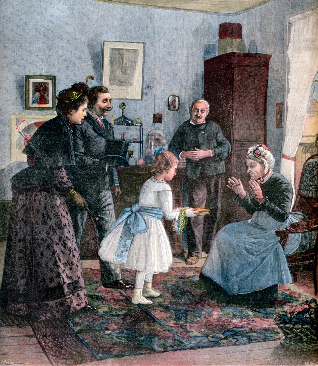 I primi allori, 1891 da Henri Cain