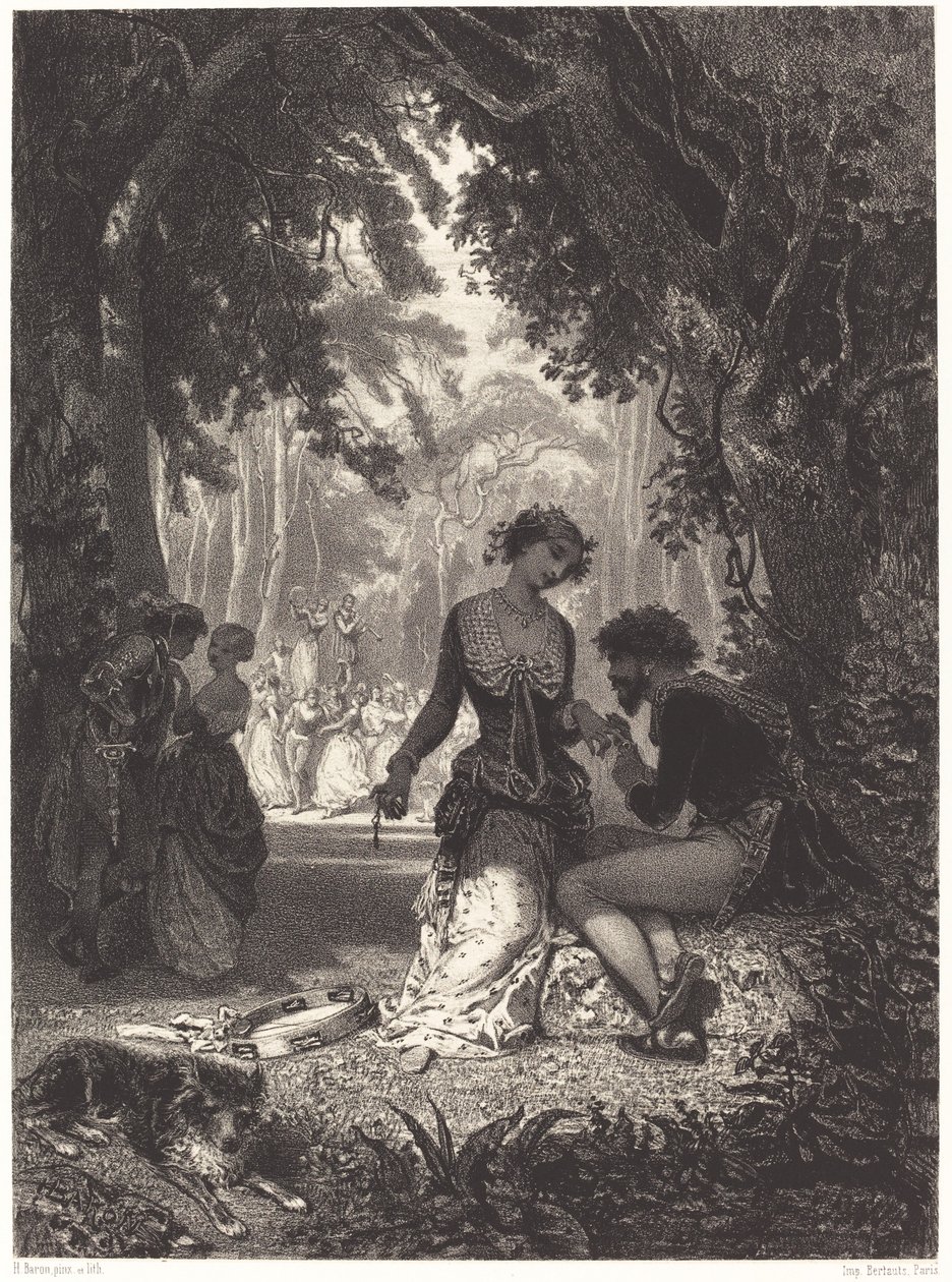 Ballerini italiani da Henri Charles Antoine Baron