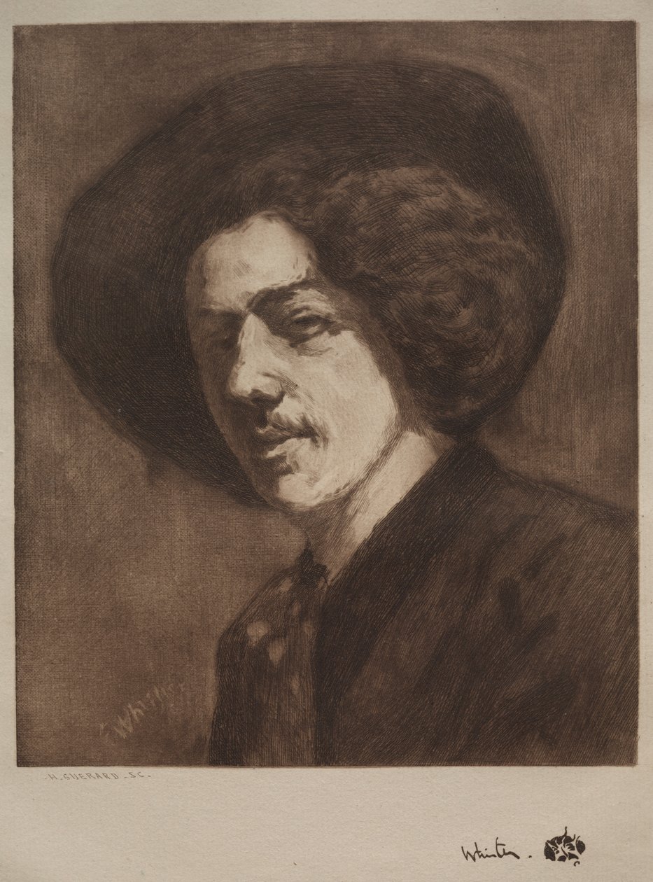 James McNeill Whistler da Henri Charles Guérard