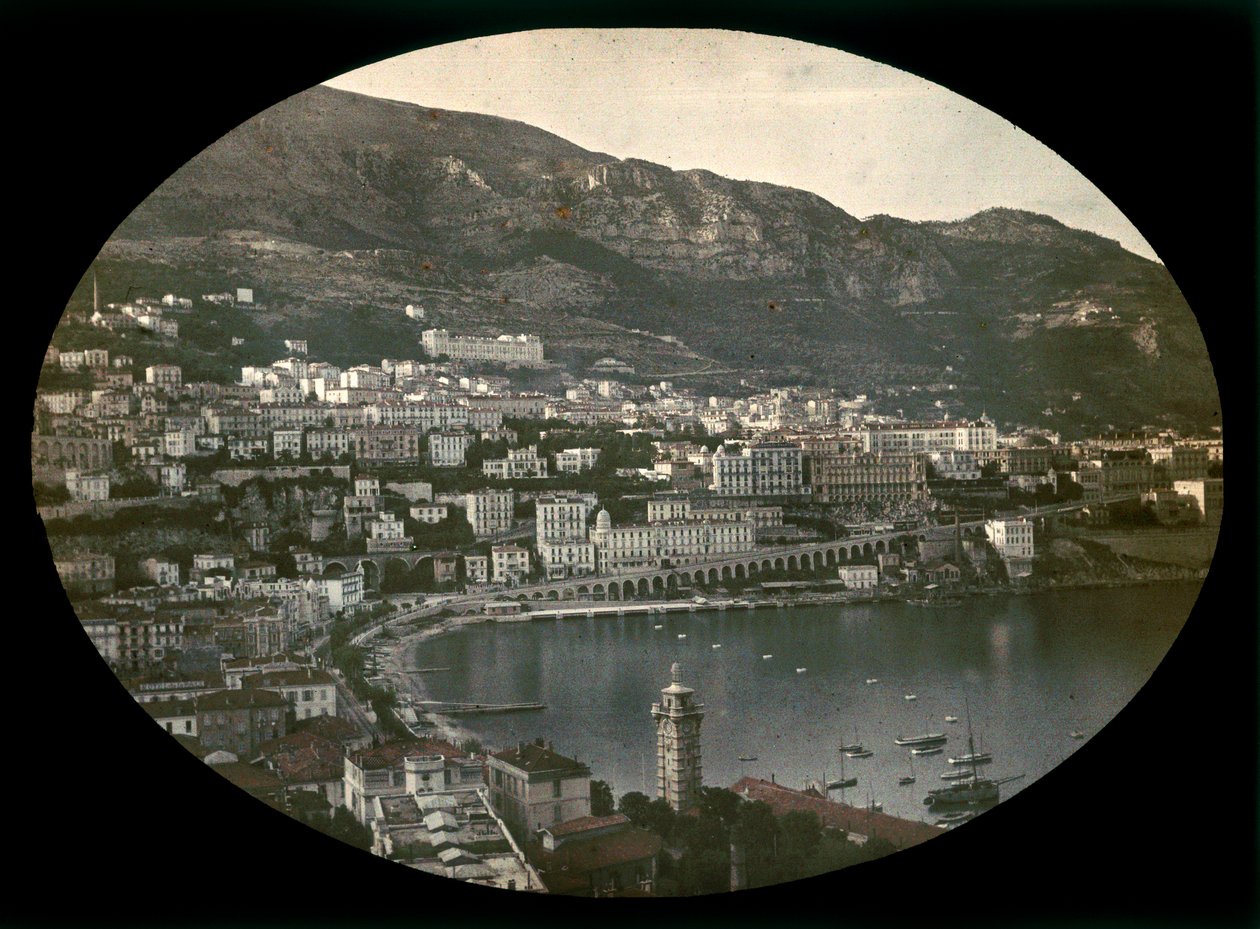 La città e il golfo di Monaco da Henri Chouanard