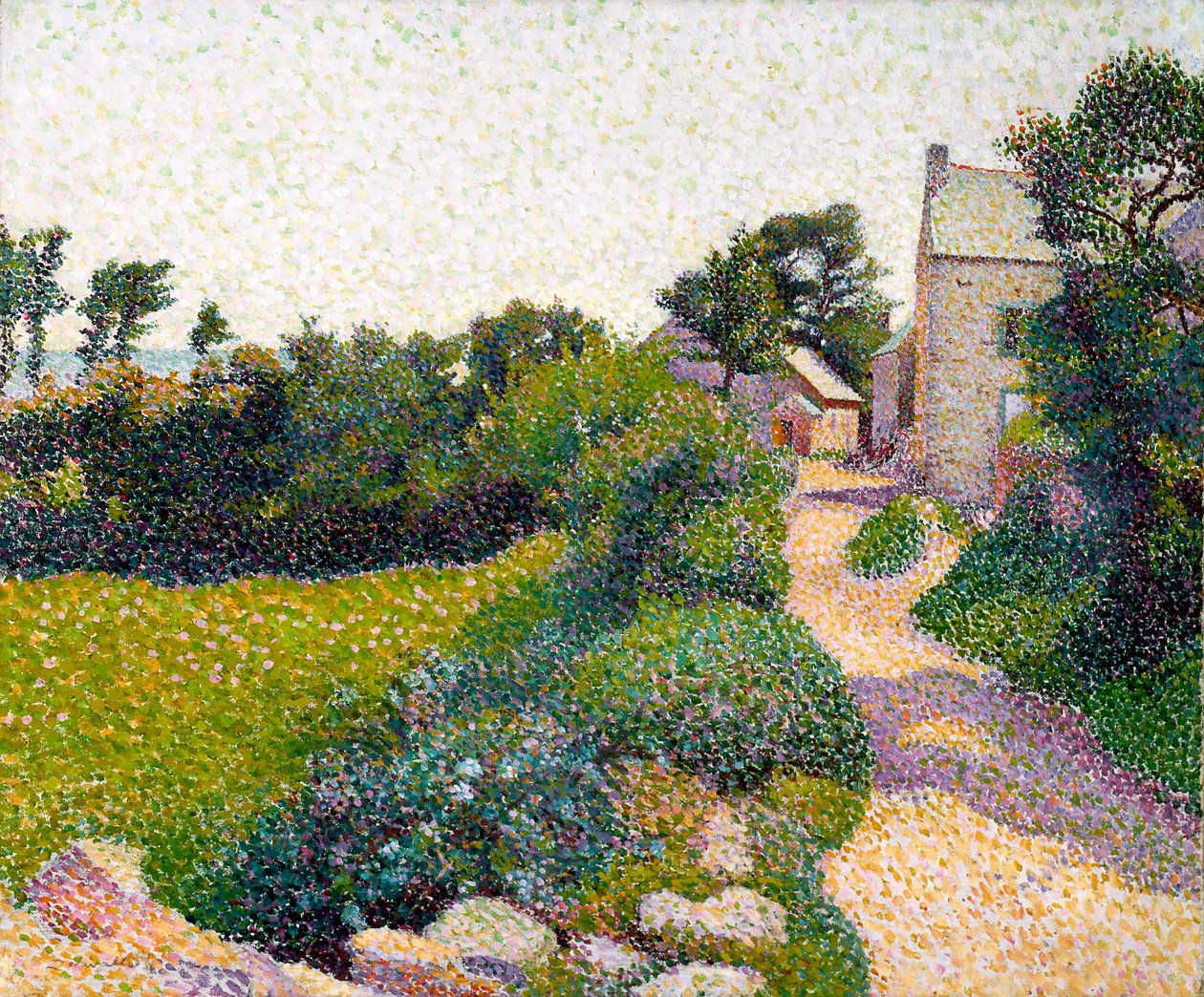 La Strada alla Luce del Sole da Henri Delavallee