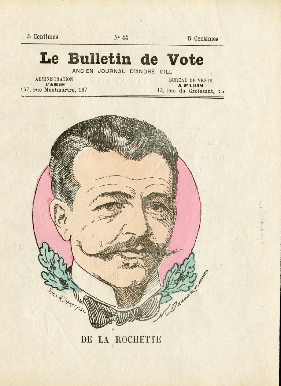 Ballot 2nd series, Satirico a Colori: De la Rochette da Henri Demare