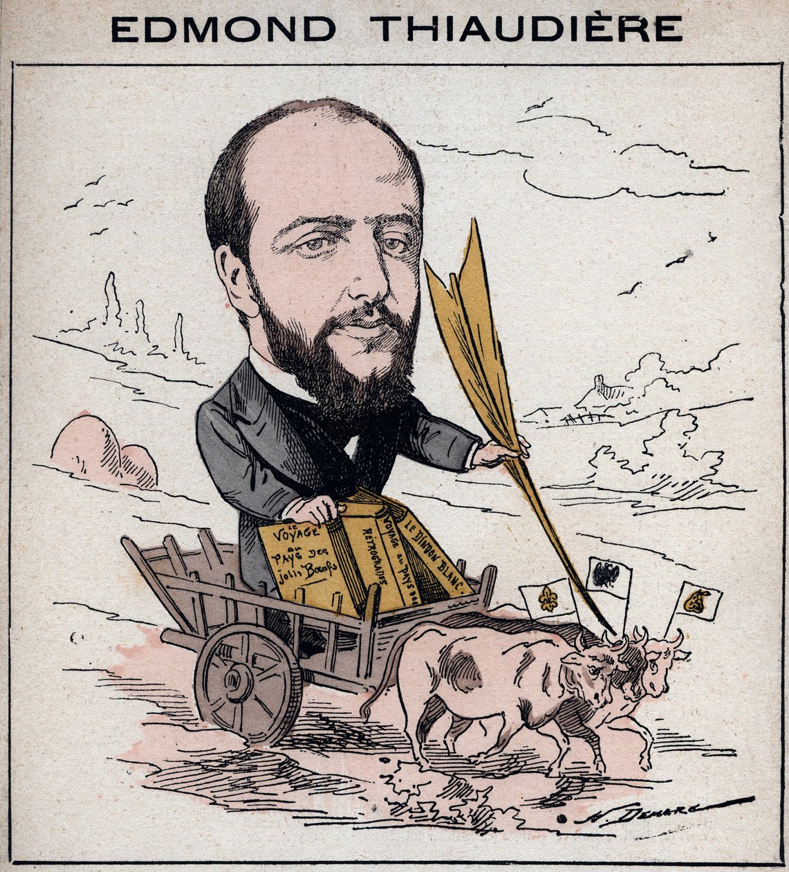 Edmond Antoine Delphin Thiaudiere da Henri Demare