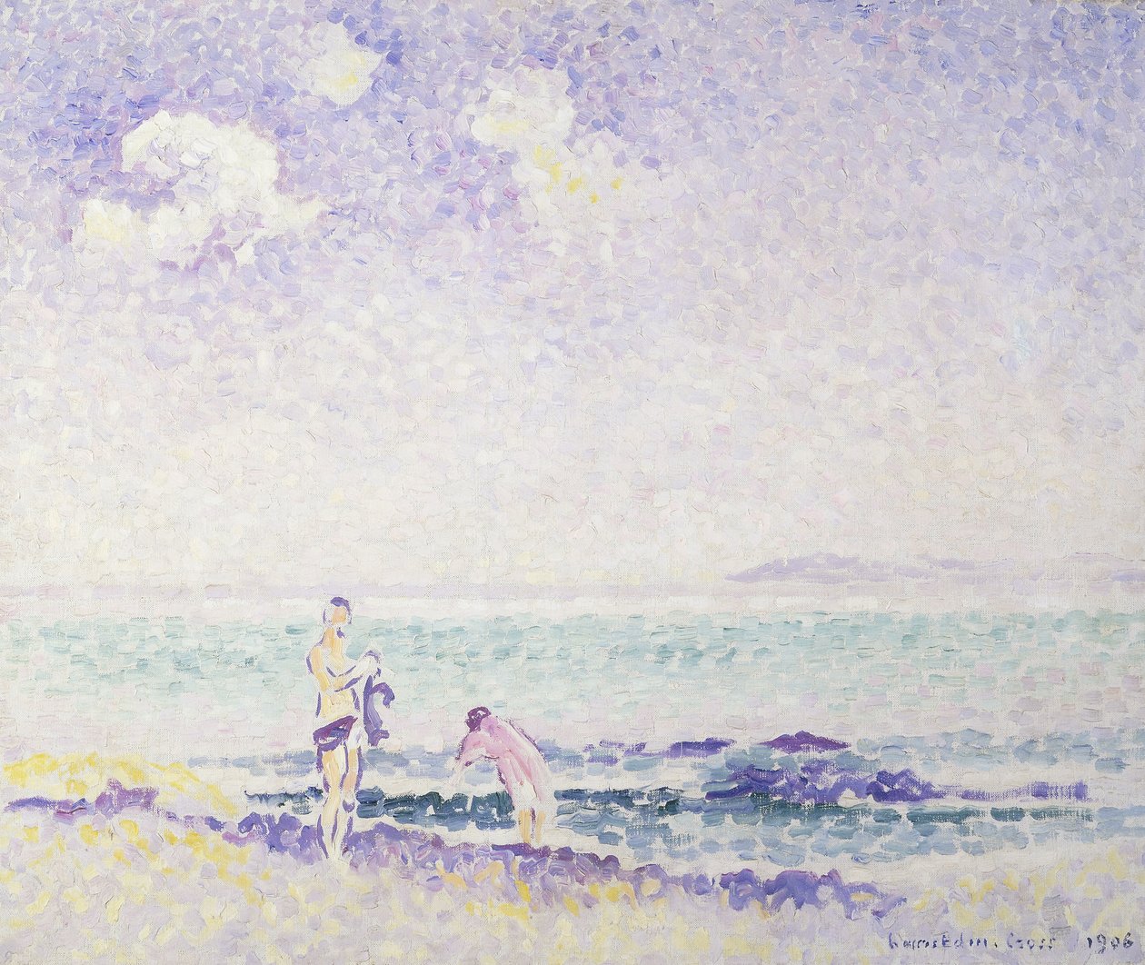 Bagnanti, 1906 da Henri Edmond Cross