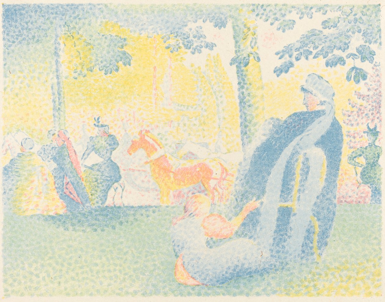 Nel Parco da Henri-Edmond Cross