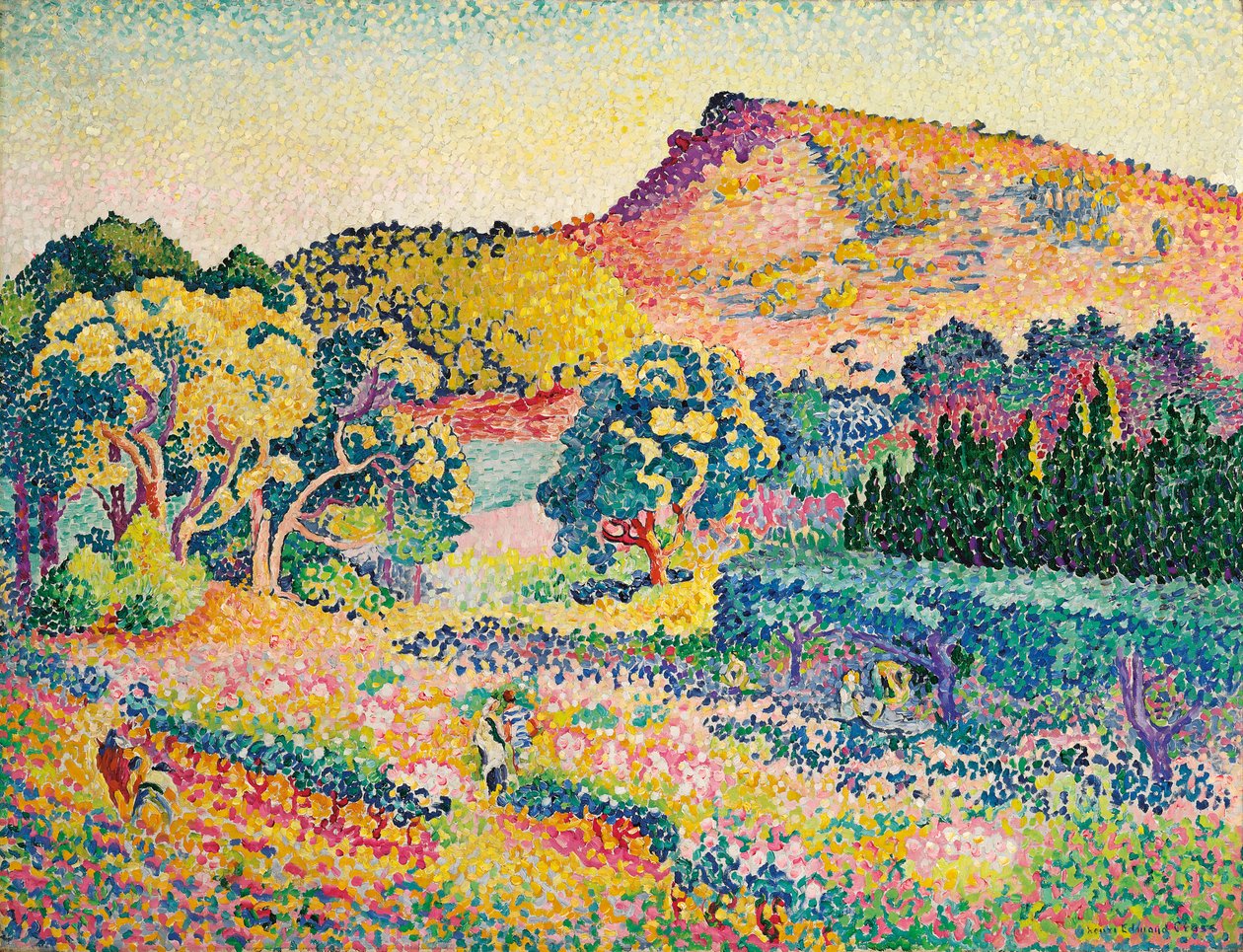 Paesaggio con Le Cap Negre, 1906 da Henri Edmond Cross