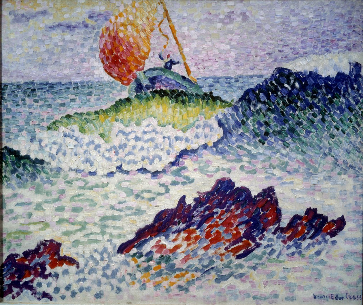 Il naufragio da Henri Edmond Cross