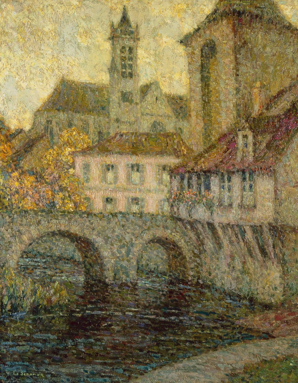 La Porte de Bourgogne, Moret da Henri Eugene Augustin Le Sidaner