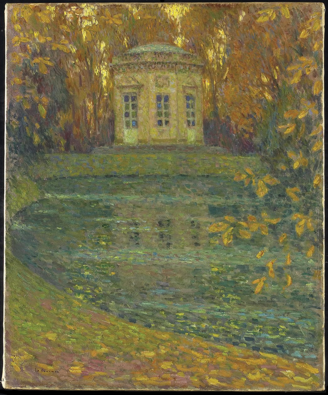 Il Belvedere a Trianon, Versailles da Henri Eugene Augustin Le Sidaner