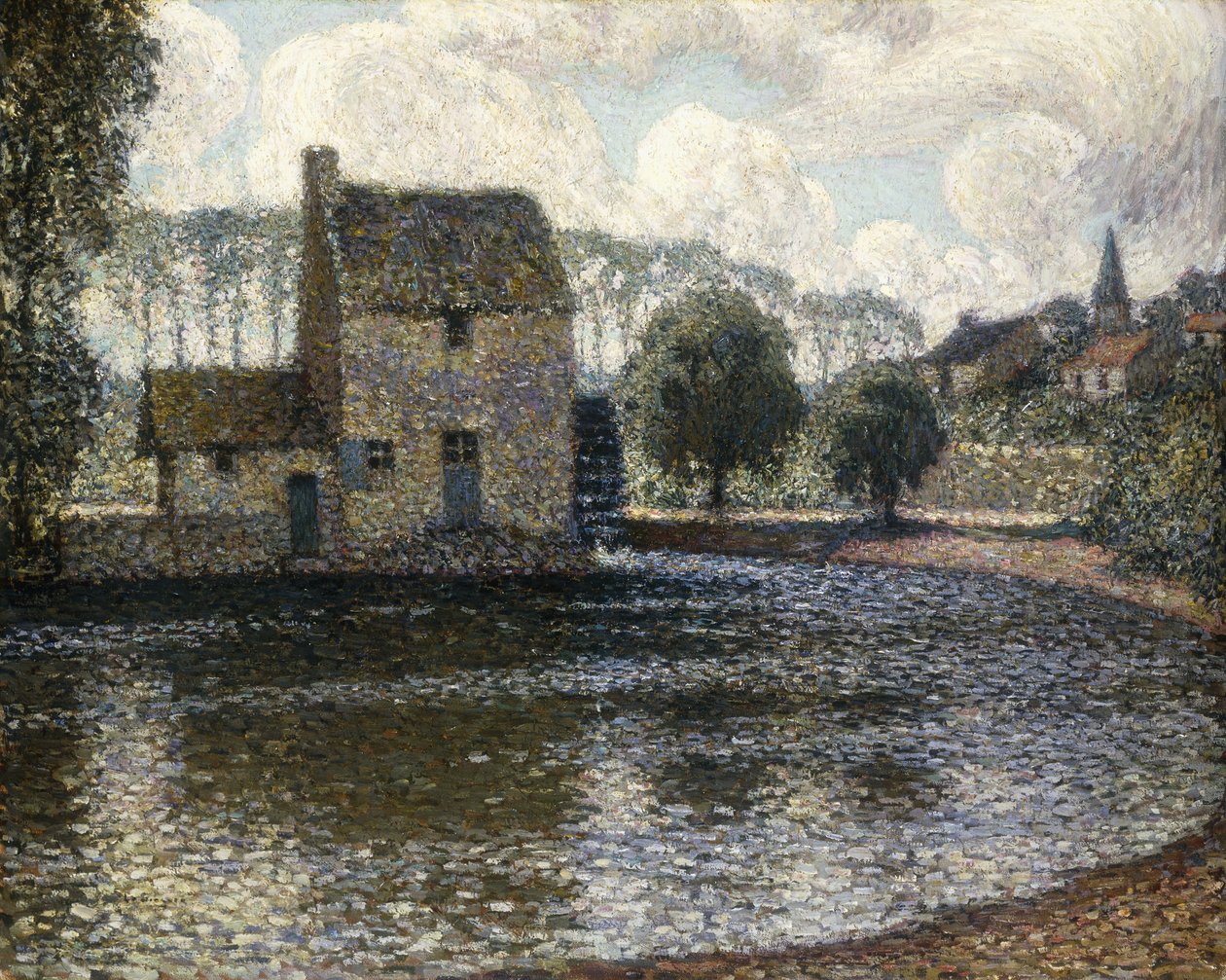 Il mulino grigio da Henri Eugene Augustin Le Sidaner