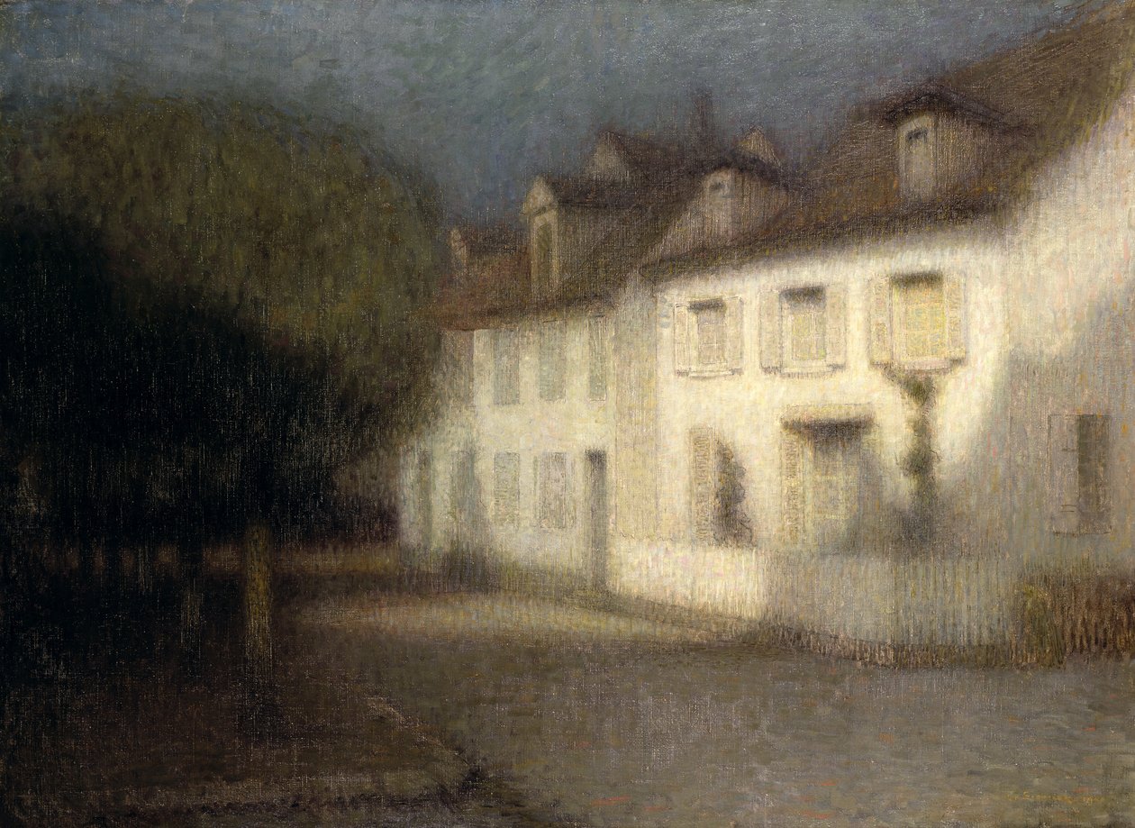 La casa, 1900 da Henri Eugene Augustin Le Sidaner