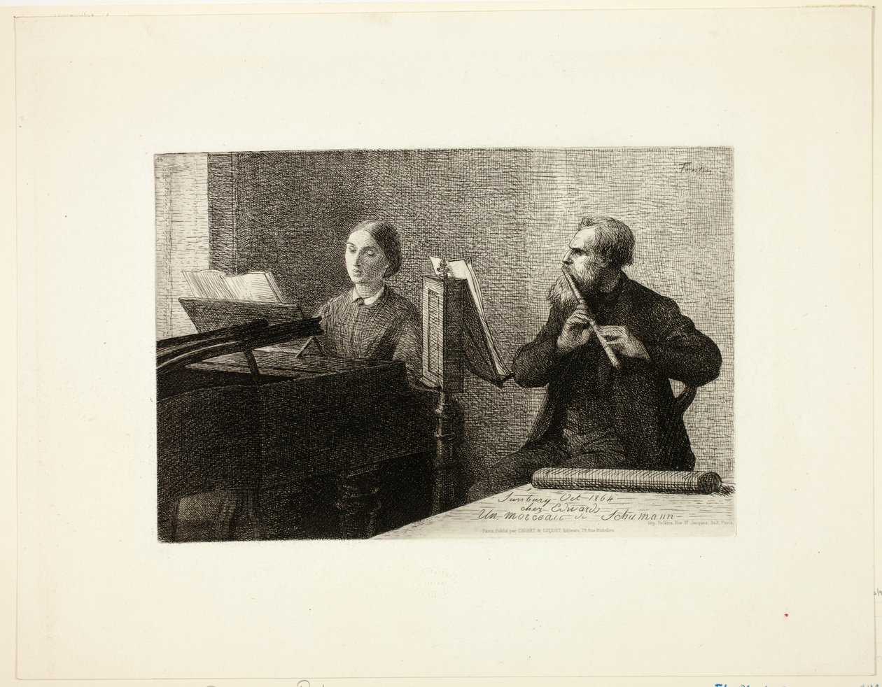Un pezzo di Schumann da Henri Fantin-Latour
