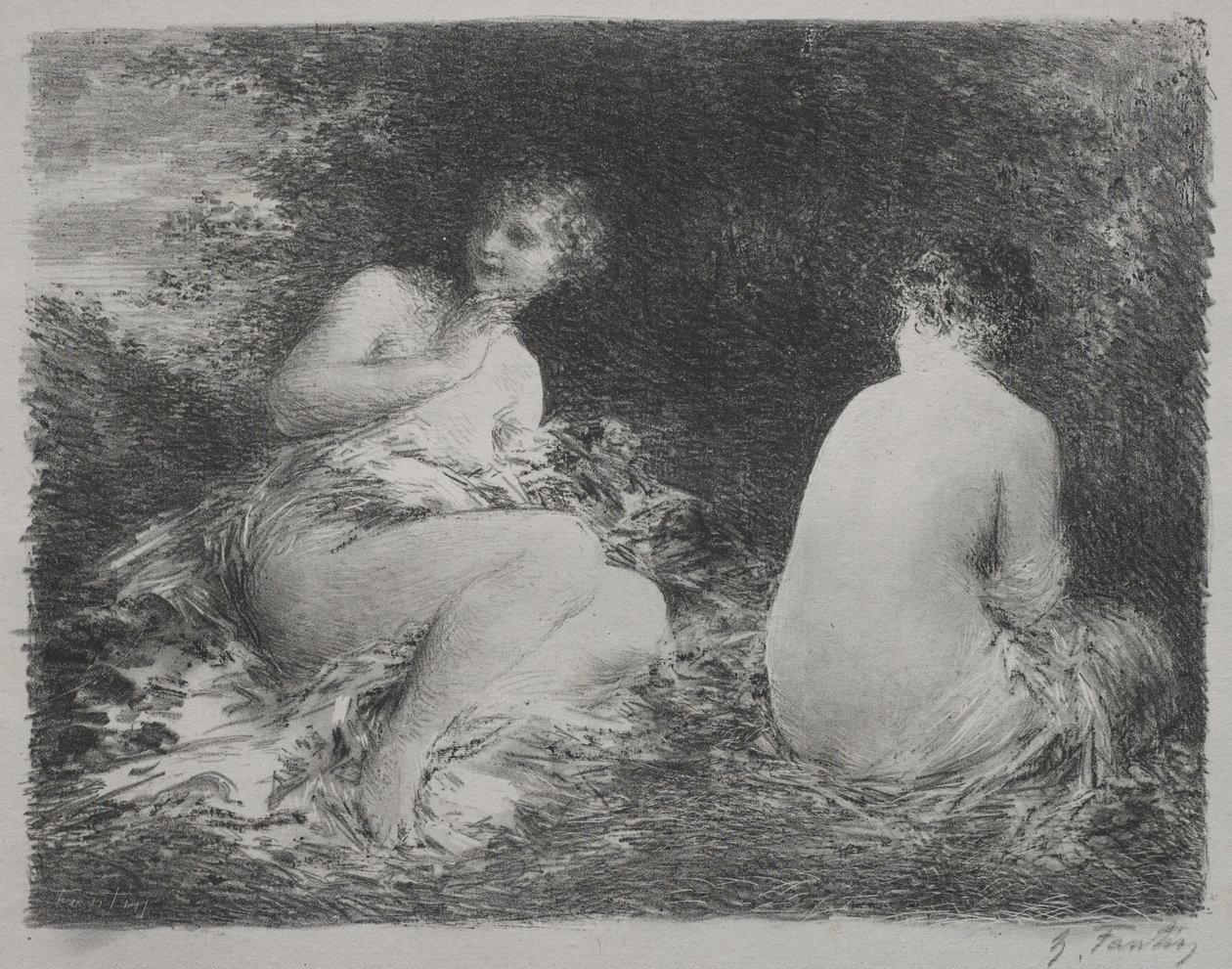 Bagnanti da Henri Fantin-Latour