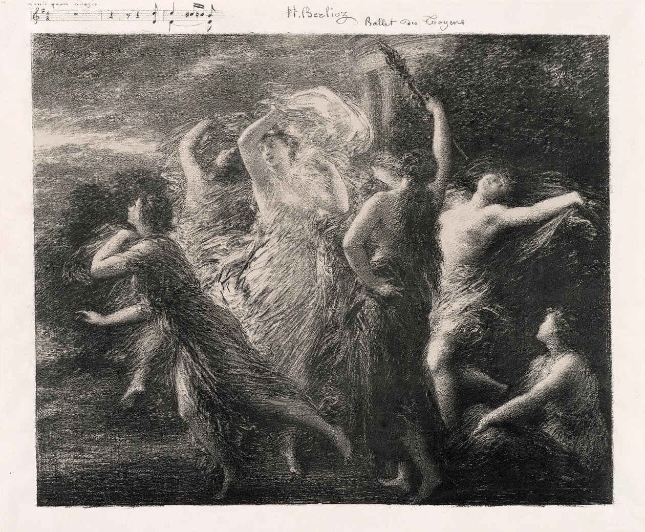 Danza dei Troiani da Henri Fantin-Latour