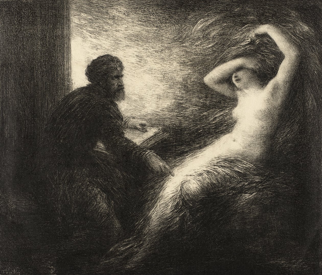 Evocazione di Kundry da Henri Fantin-Latour