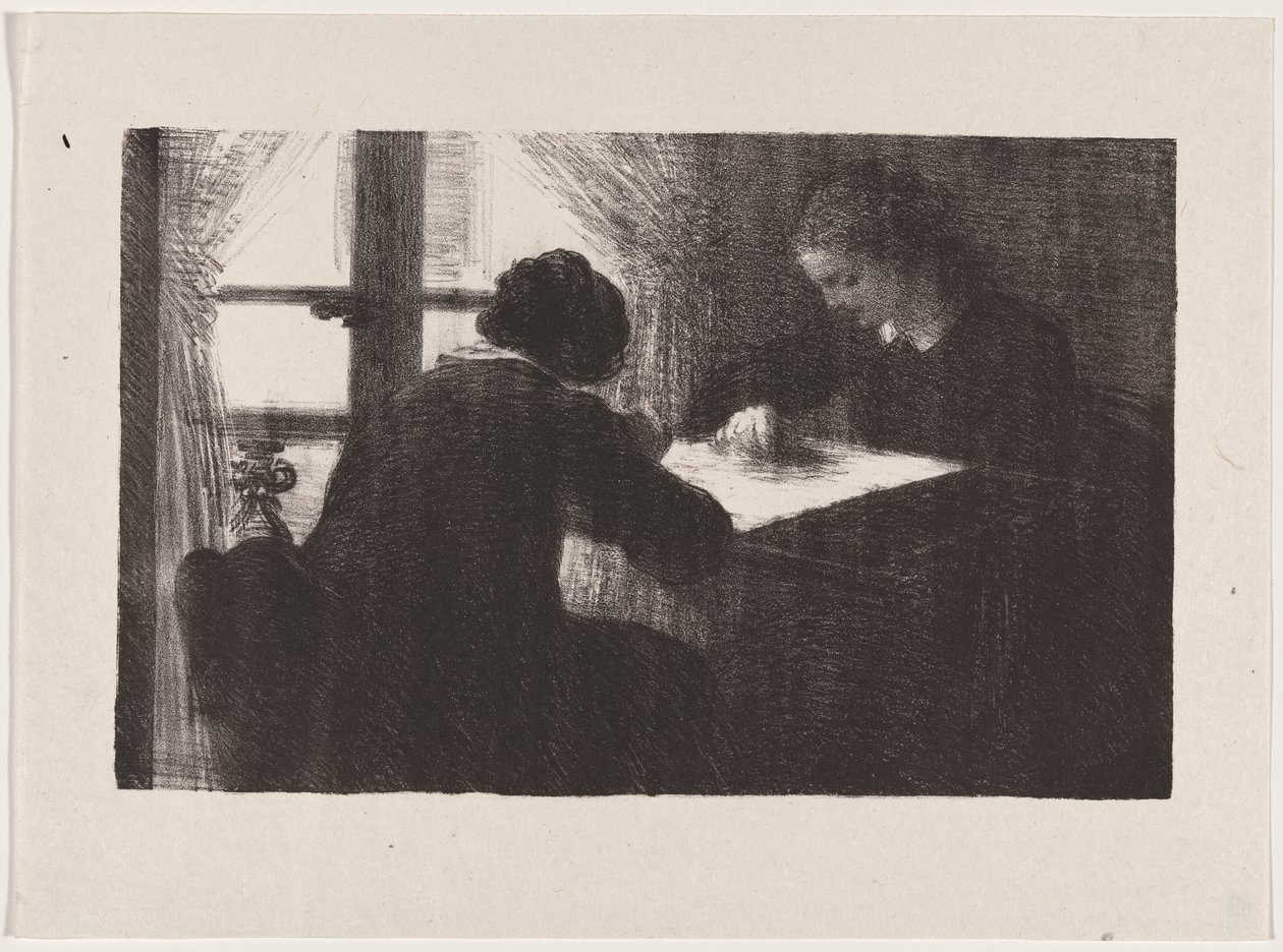 Interno (Le ricamatrici) da Henri Fantin-Latour