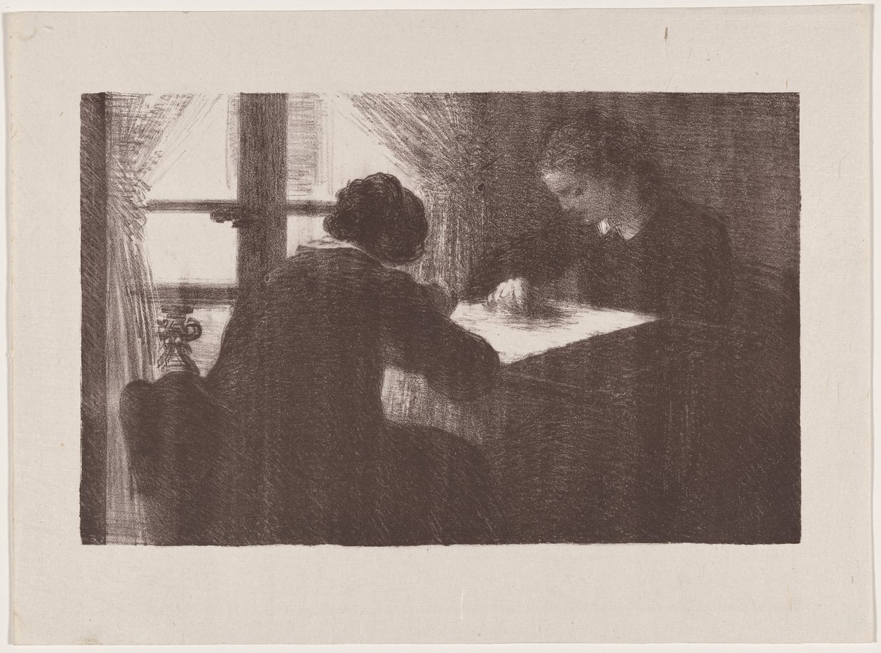 Interno (Le ricamatrici) da Henri Fantin-Latour