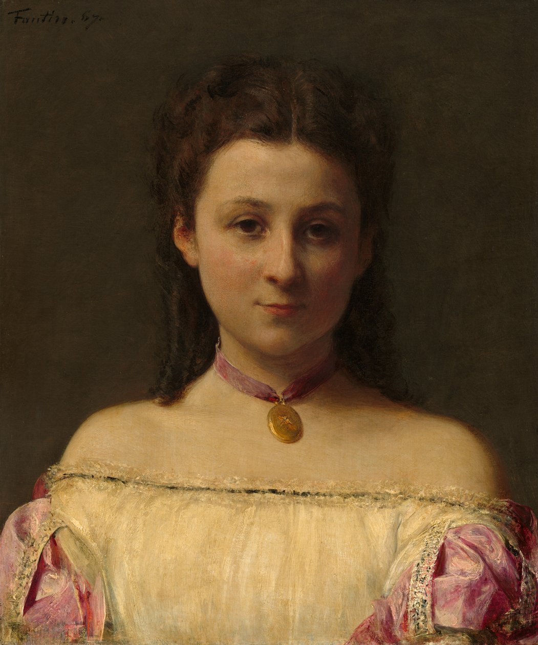 Mademoiselle de Fitz-James da Henri Fantin-Latour