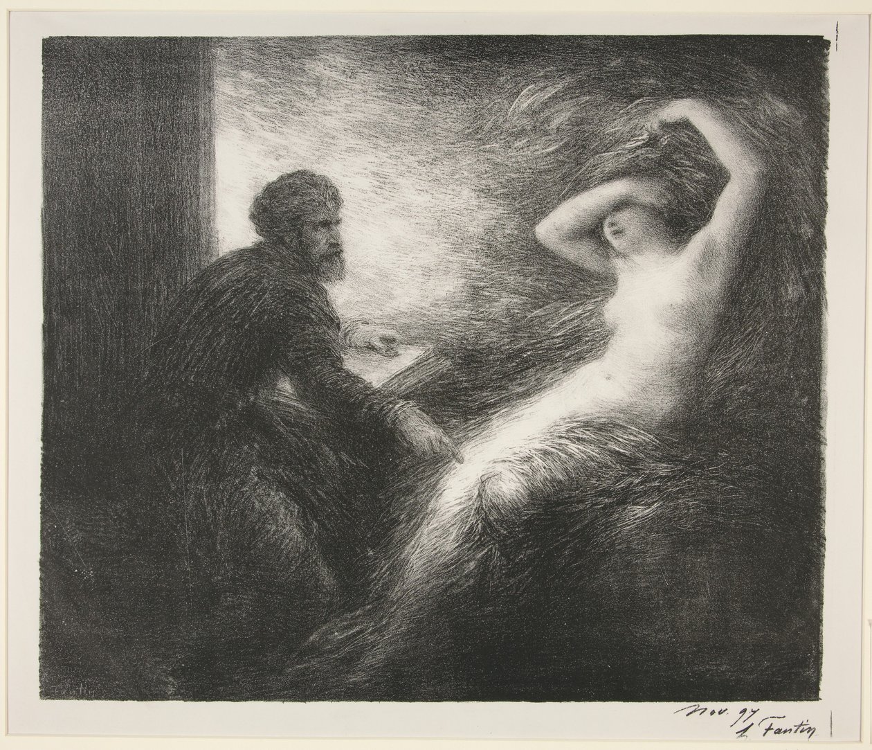 Parsifal: Atto II. L’evocazione di Kundry da Henri Fantin-Latour