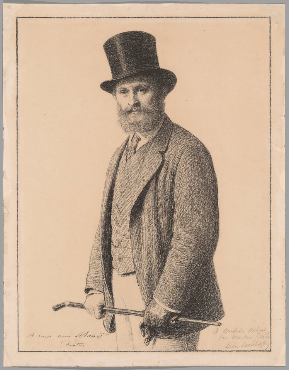 Ritratto di Édouard Manet da Henri Fantin-Latour