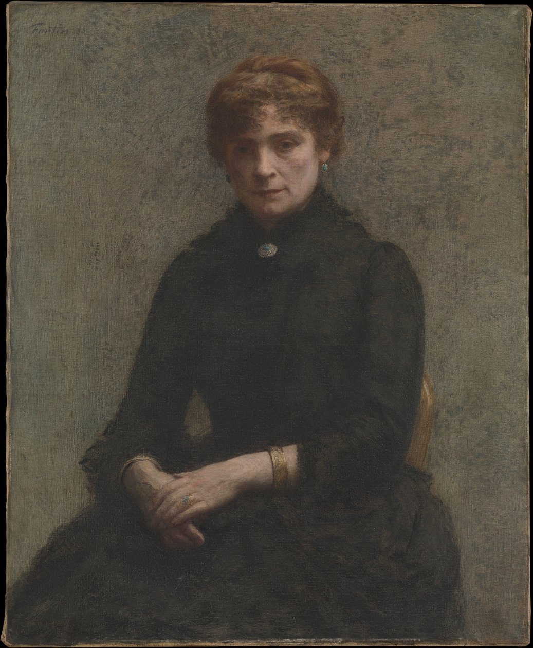 Ritratto di una donna da Henri Fantin-Latour