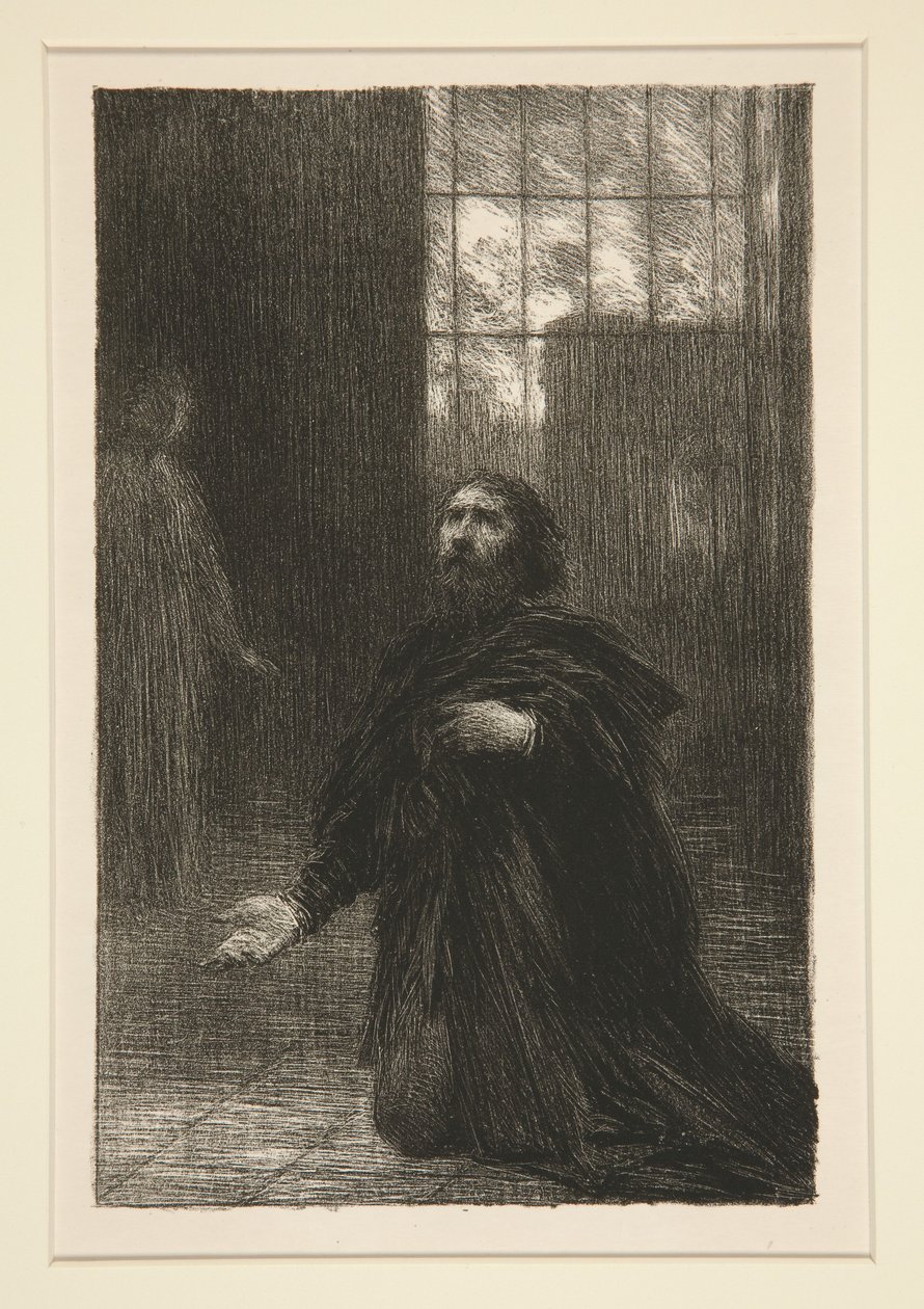 Rienzi: Atto V, La preghiera di Rienzi da Henri Fantin-Latour