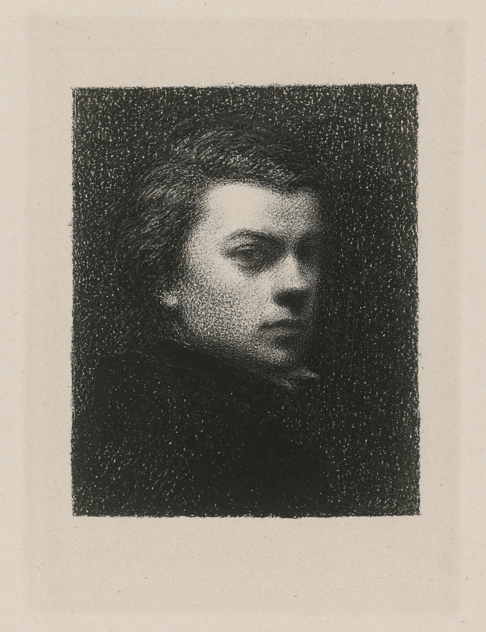 Autoritratto all’età di 17 anni da Henri Fantin-Latour