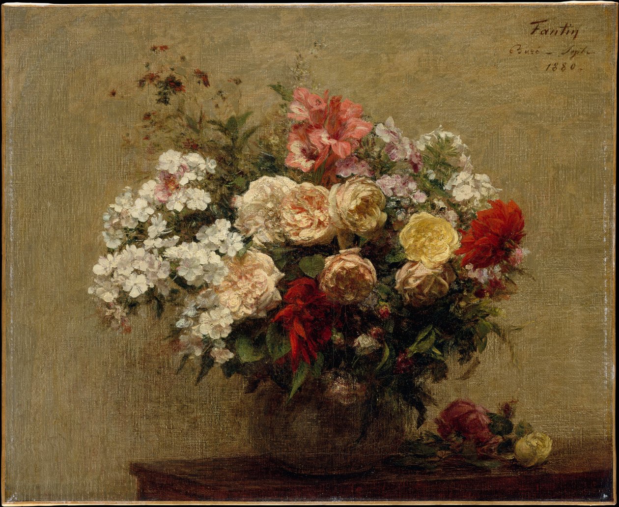 Fiori estivi da Henri Fantin-Latour