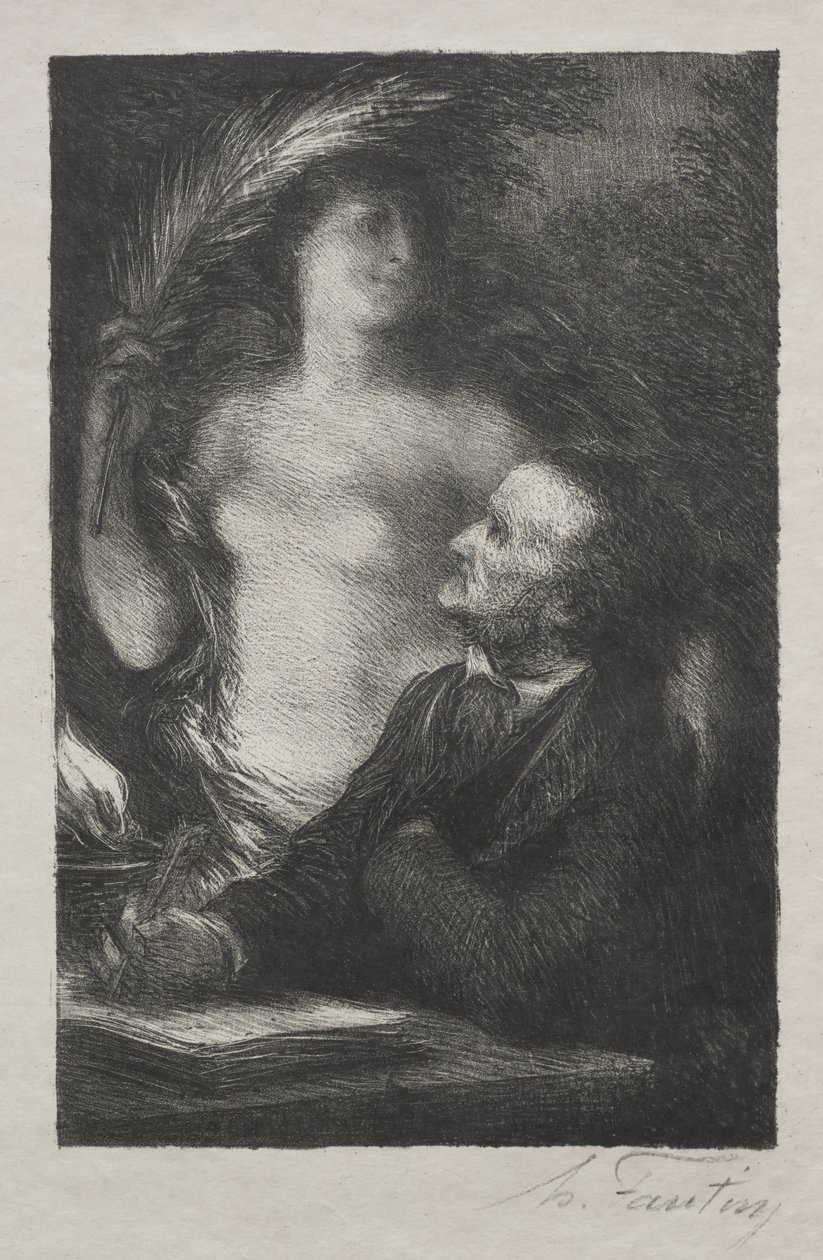 La Musa da Henri Fantin-Latour