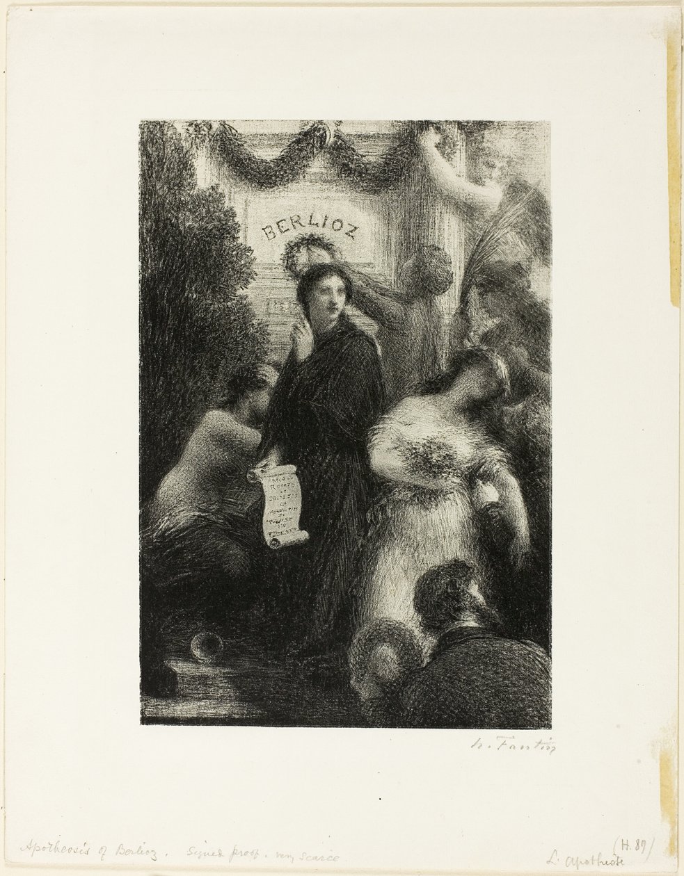 Apoteosi da Ignace Henri Jean Fantin Latour