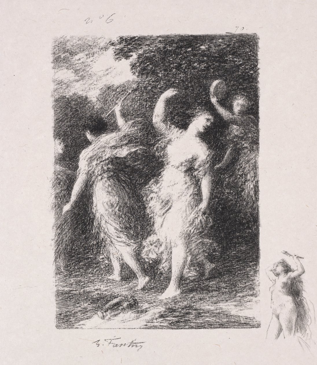 Bacco da Ignace Henri Jean Fantin Latour