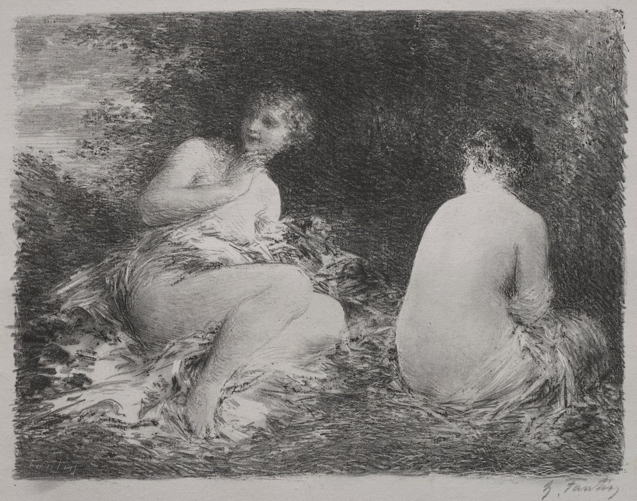 Bagnanti da Ignace Henri Jean Fantin Latour