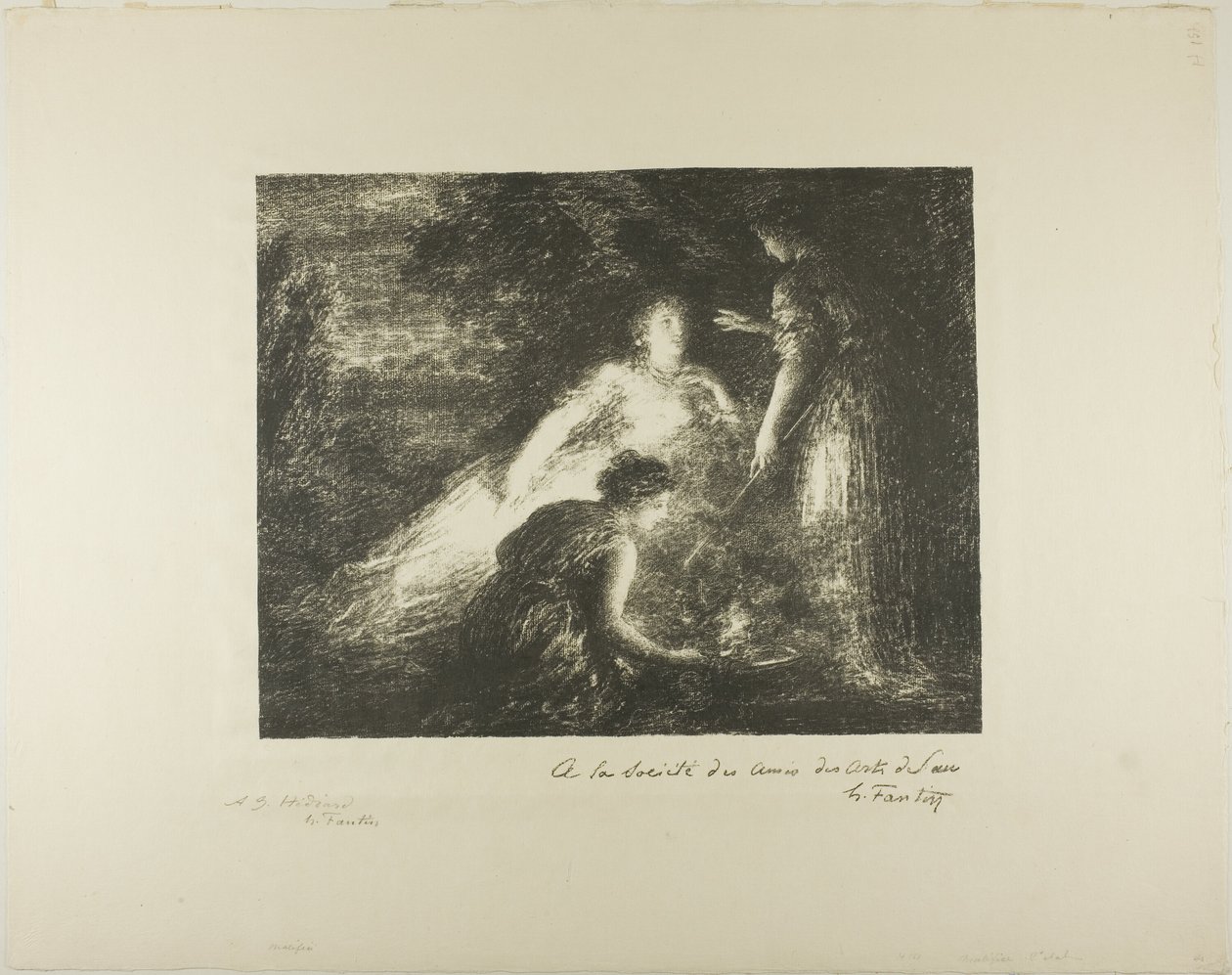 Maledizione da Ignace Henri Jean Fantin Latour