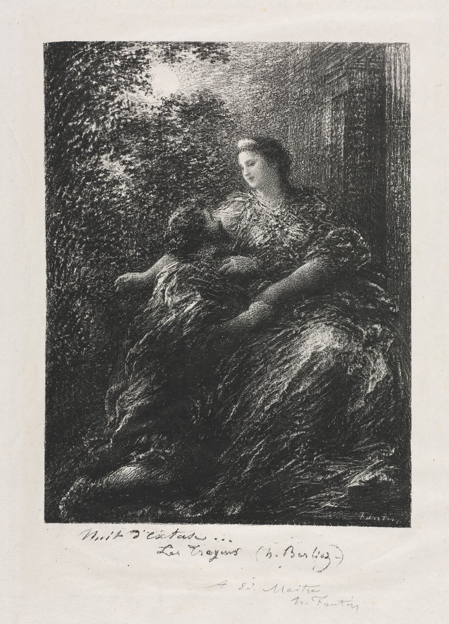 Duetto dei Troiani da Ignace Henri Jean Fantin Latour