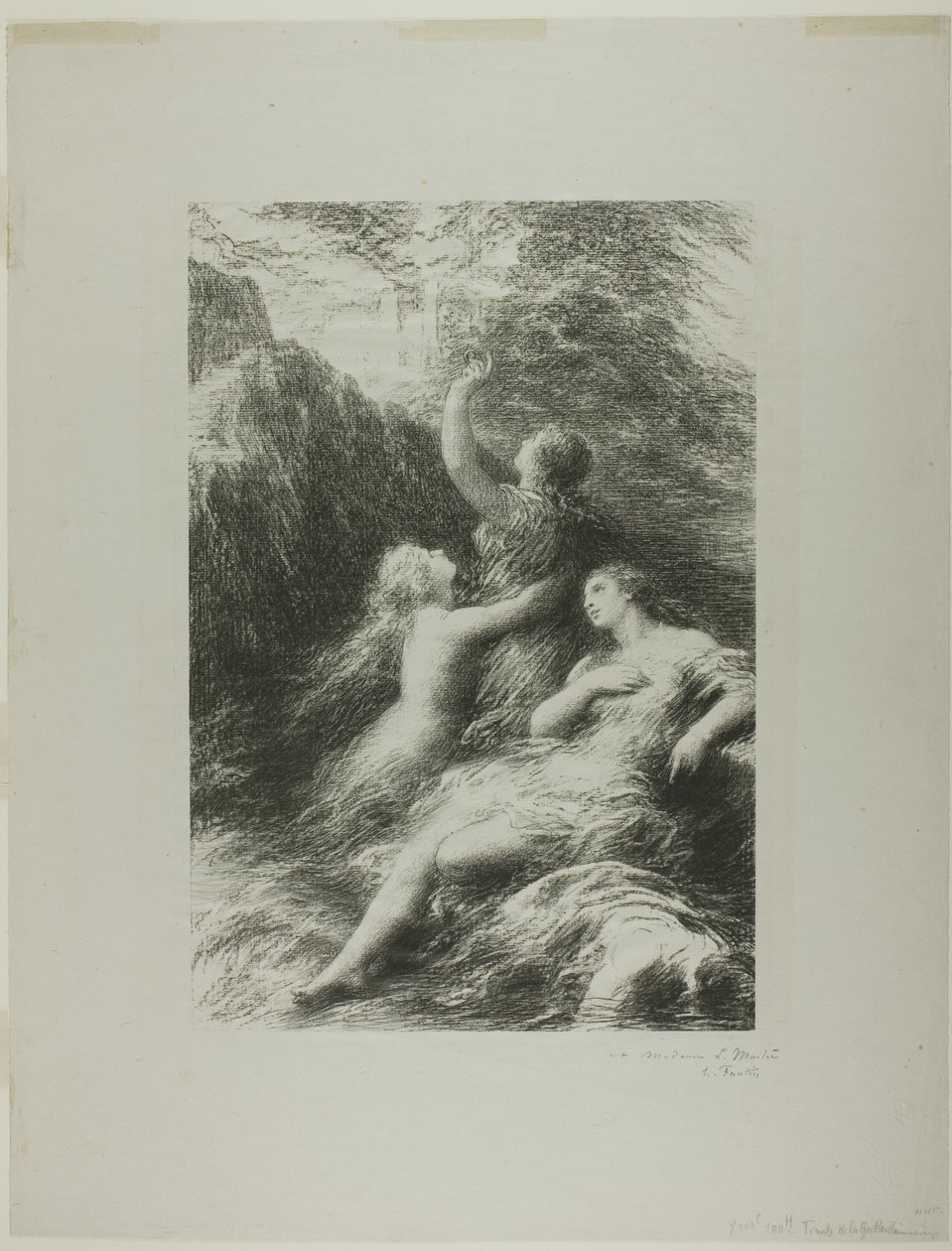 Finale al Crepuscolo degli Dei da Ignace Henri Jean Fantin Latour