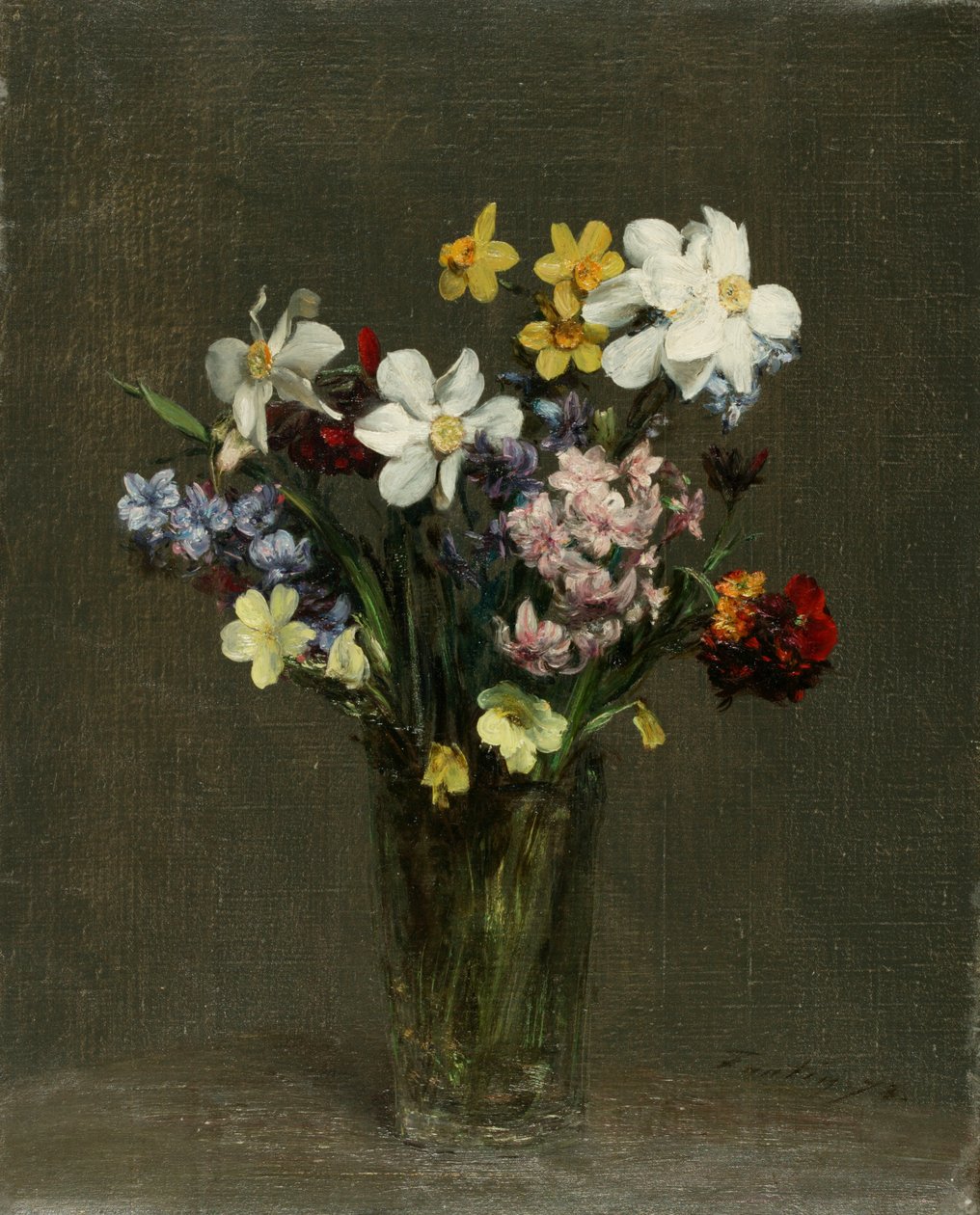 Fiori in un vaso da Henri Fantin Latour