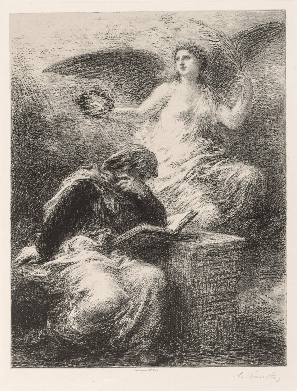 Gloria da Ignace Henri Jean Fantin Latour