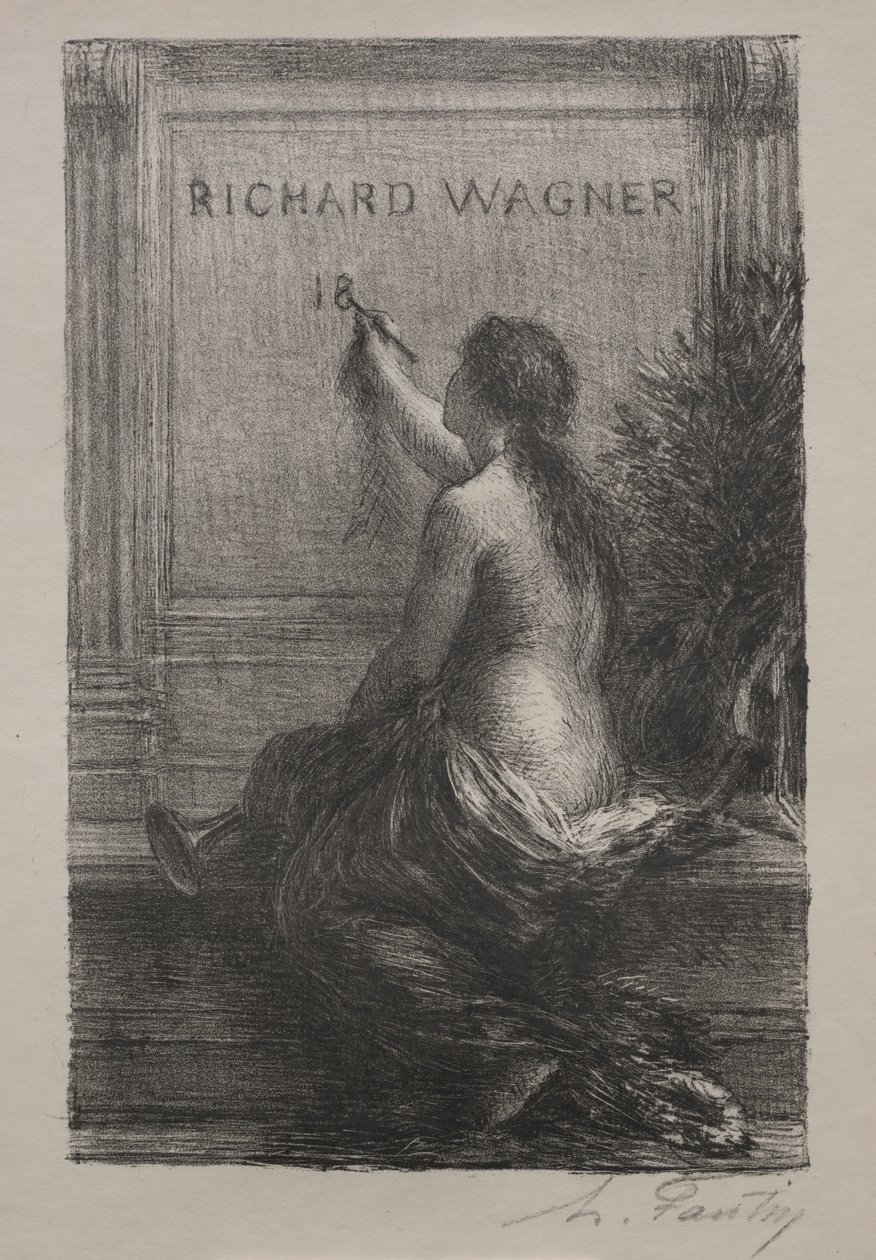 Immortalità da Ignace Henri Jean Fantin Latour