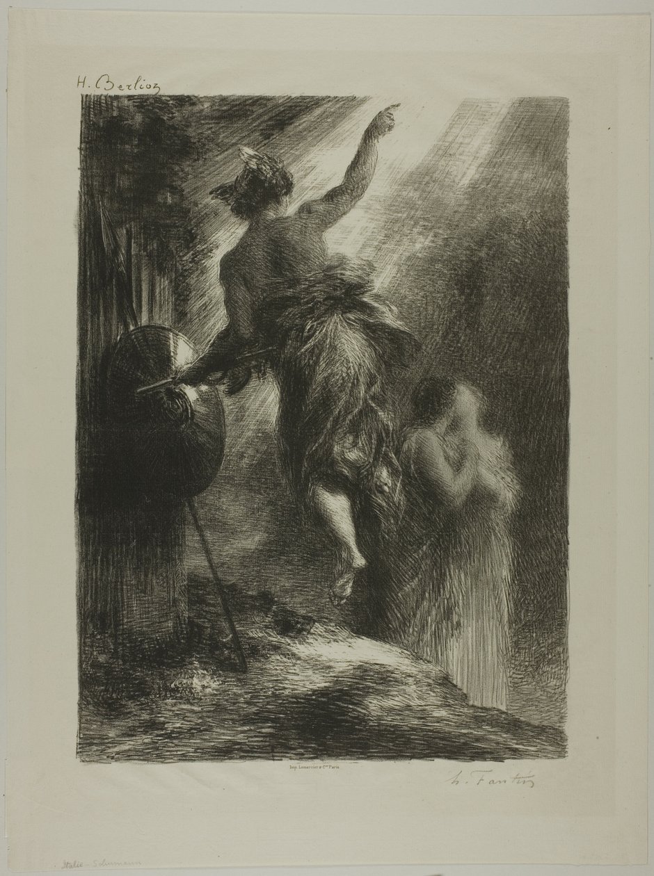 Italia! da Ignace Henri Jean Fantin Latour