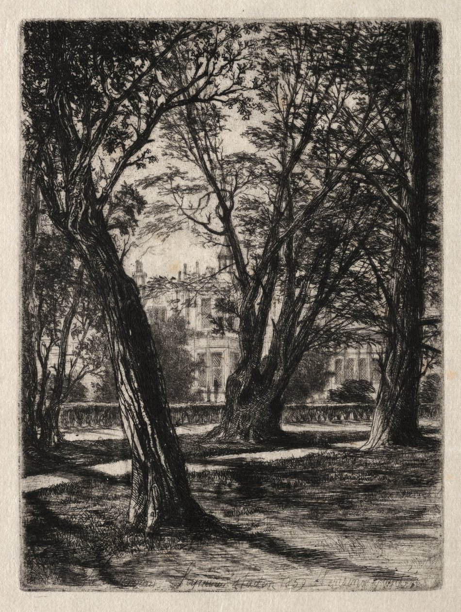 Giardini di Kensington da Ignace Henri Jean Fantin Latour