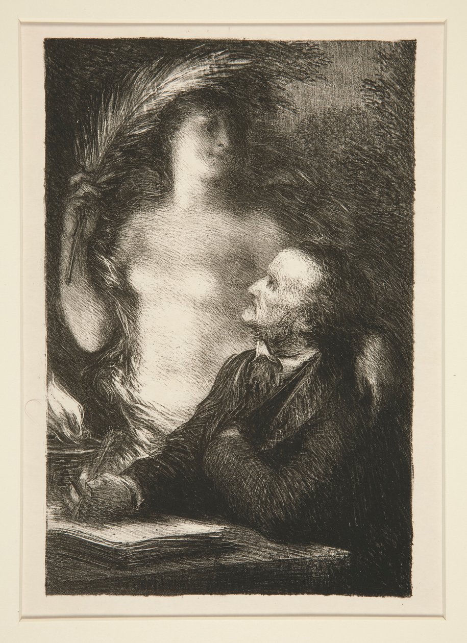 La Musa da Ignace Henri Jean Fantin Latour