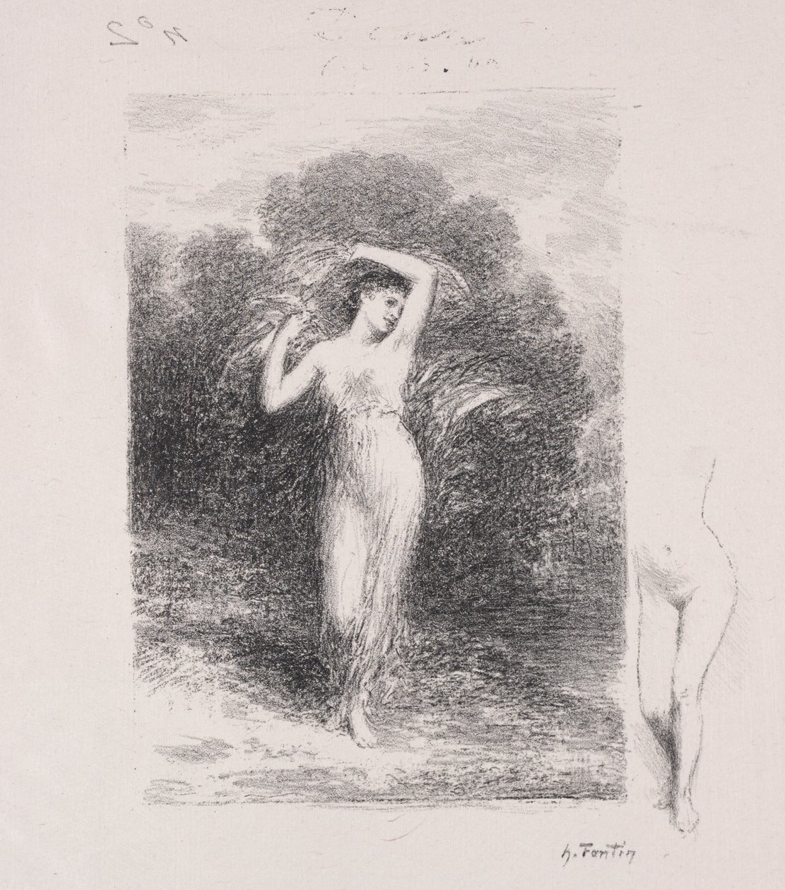 La giovane malata da Ignace Henri Jean Fantin Latour