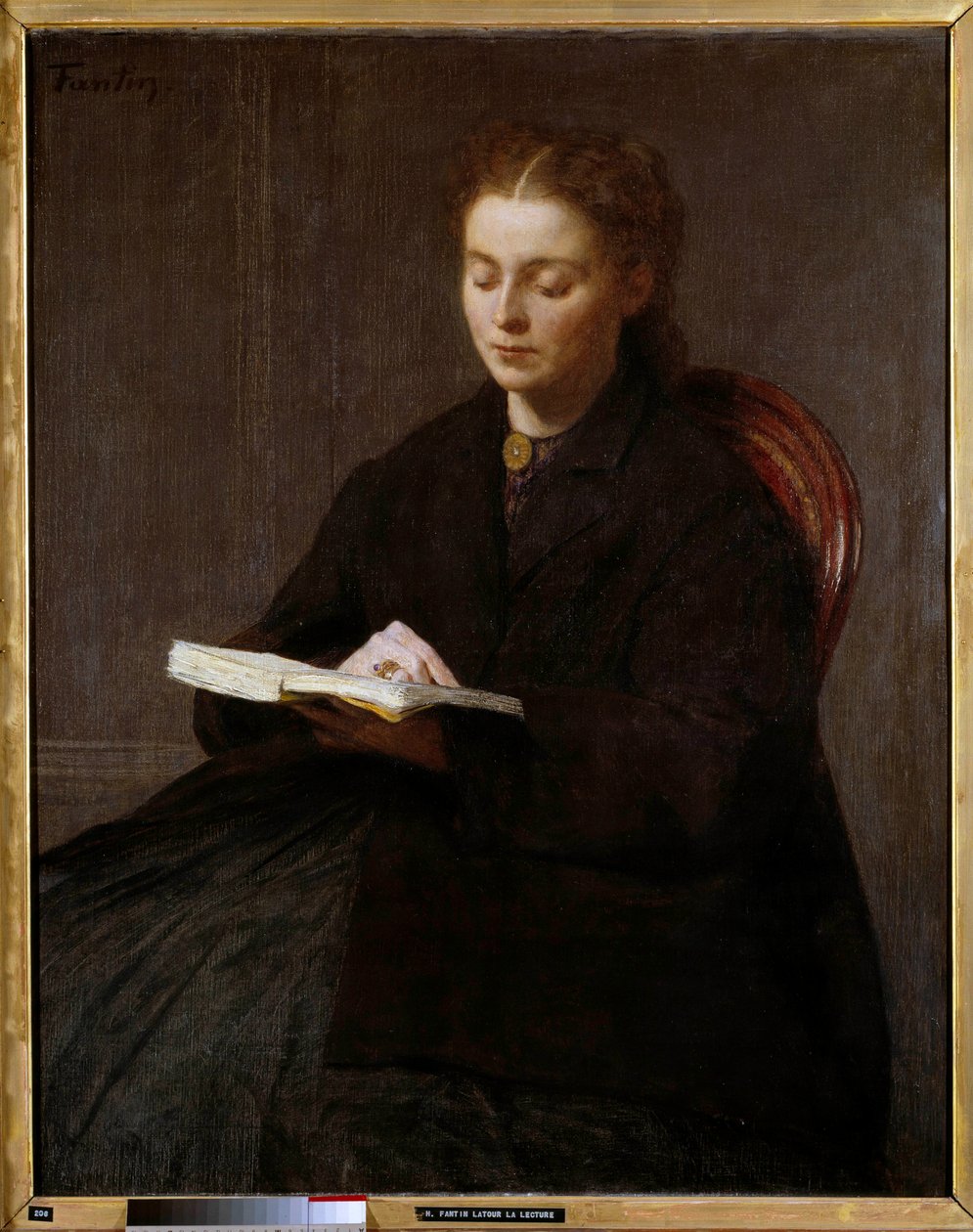 La lettura da Ignace Henri Jean Fantin Latour