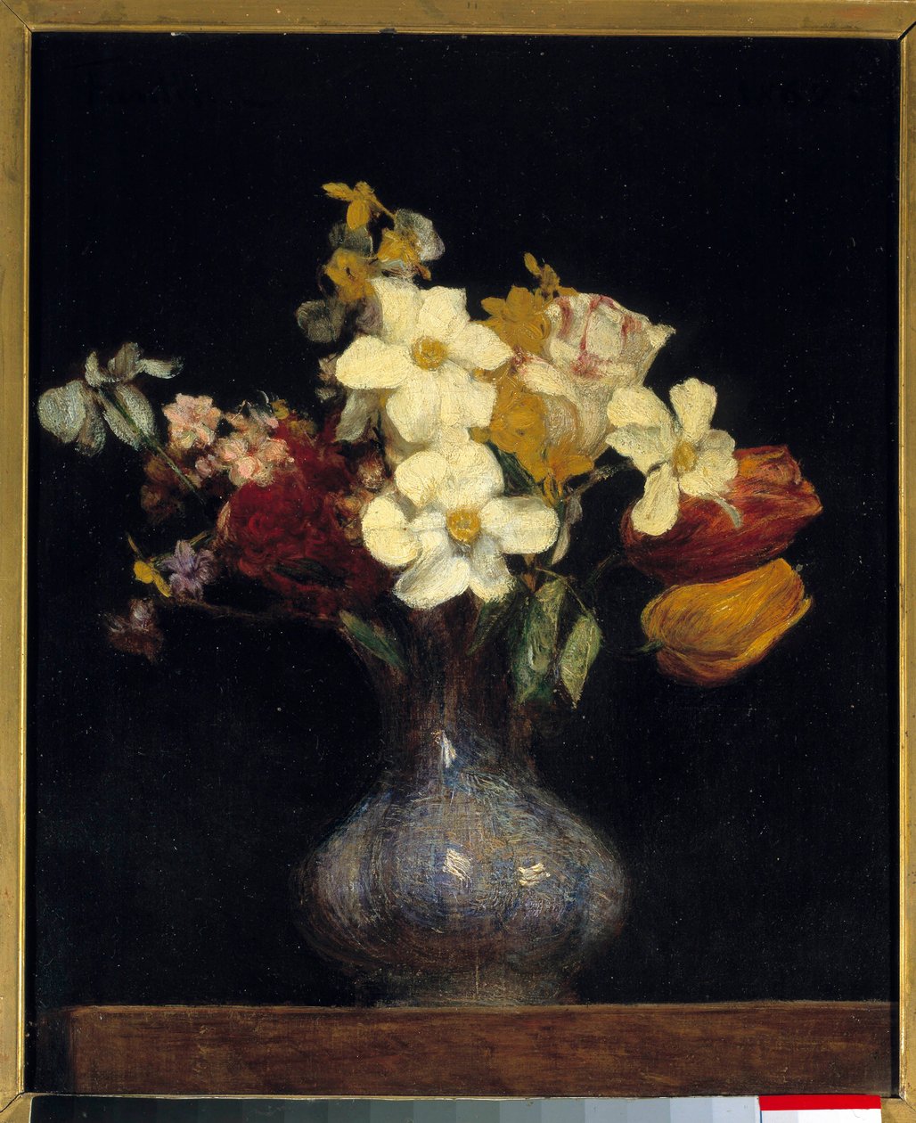 Narciso e tulipani da Ignace Henri Jean Fantin Latour
