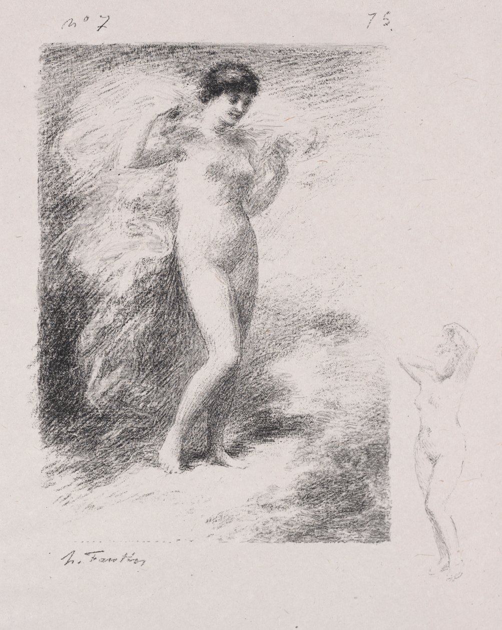 Neera da Ignace Henri Jean Fantin Latour